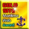 Awarded a Gold Site Maritime Web Award