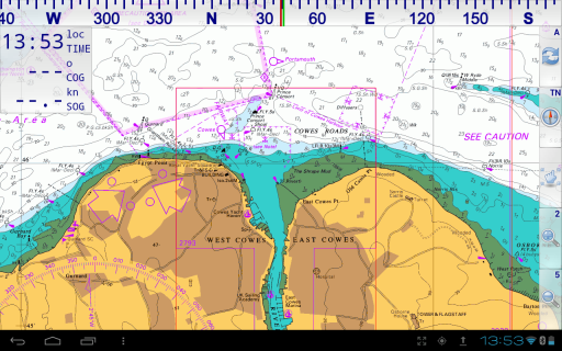 android screenshot of chart