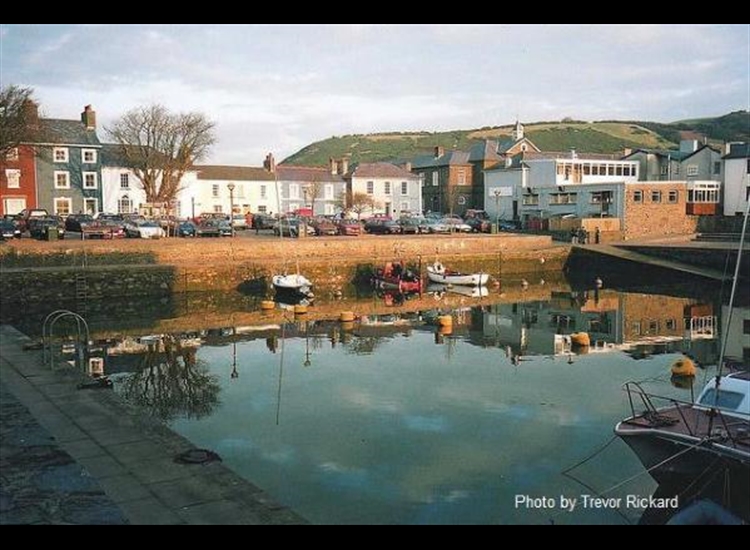 5. Aberaeron Inner Harbour at East end
