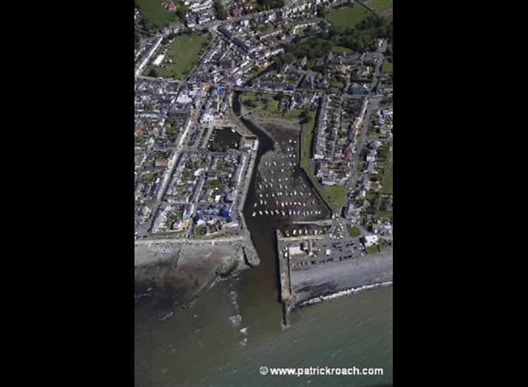 Aberaeron aerial photo
