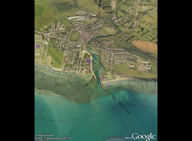 Visichart shot of Aberaeron