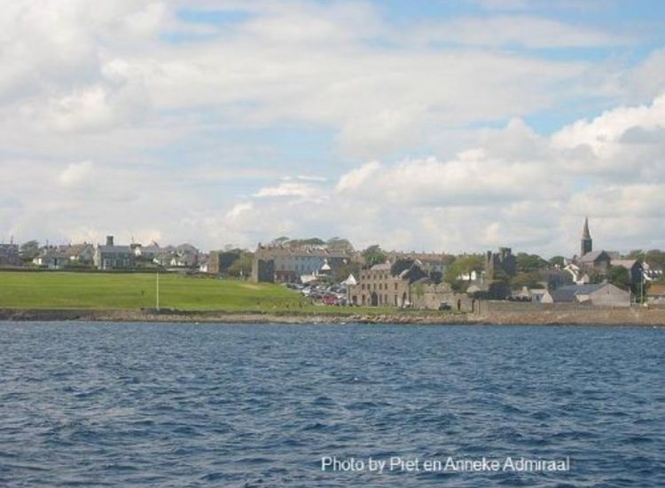 Ardglass from the bay off the Golf Course