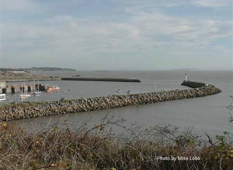 Barry outer harbour from the NW
