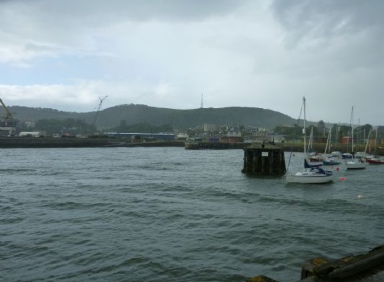 Entrance to the moorings