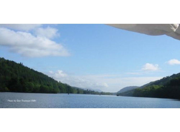 Img10. Loch Oich from the jetty at South end.