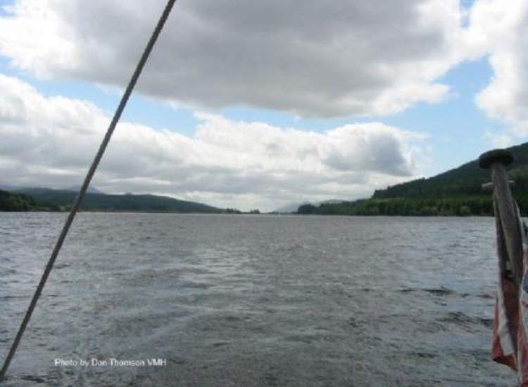 Img16. Looking back down Loch Lochy