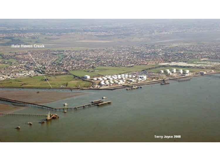 Aerial Photo of Hole Haven Creek