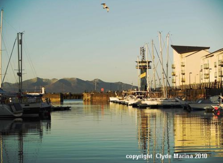 Looking out from the Marina into Main Harbour