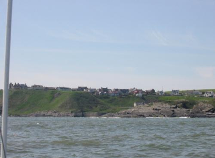 Collieston from the NNE