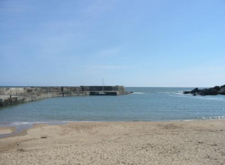 Collieston in settled weather