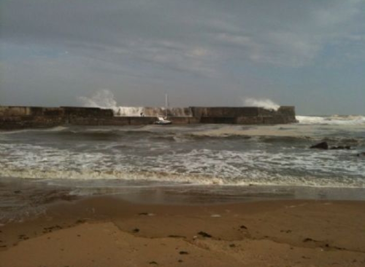 More waves at Collieston