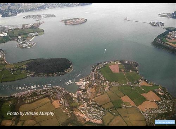 Cork Harbour from the South West.