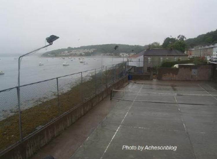 Courtmacsherry moorings looking East