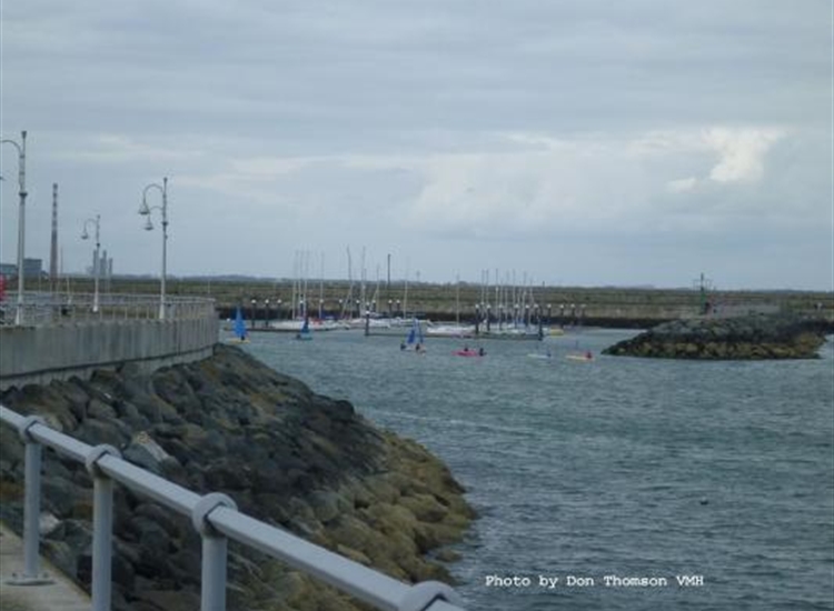 Detached Club pontoons in North west corner