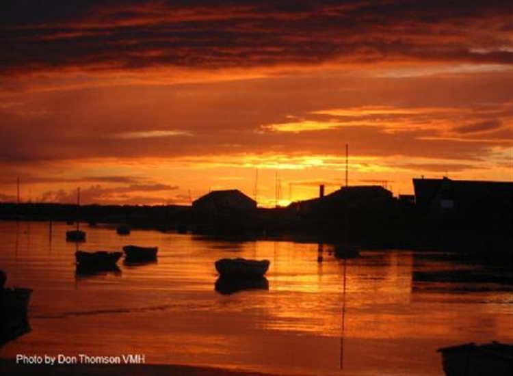 Findhorn at Sunset