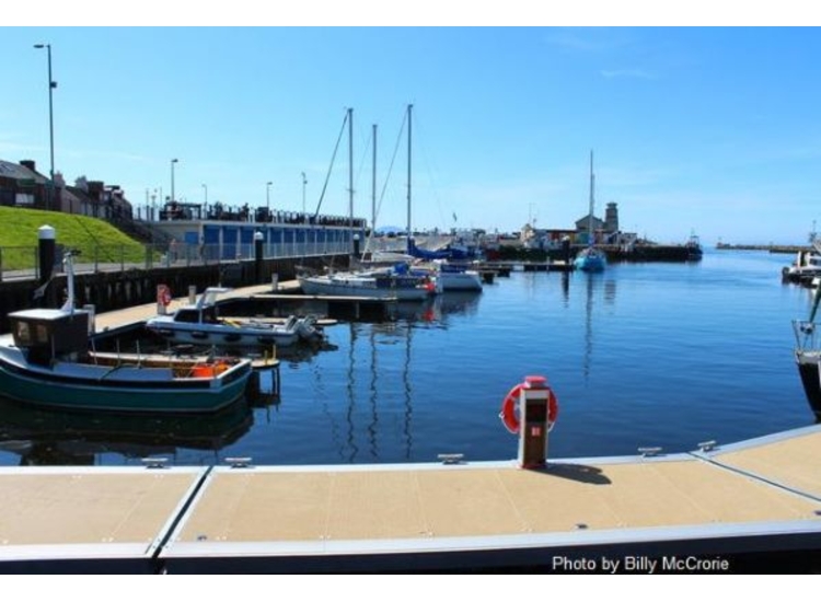 Completed pontoons