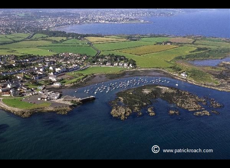 Groomsport looking WSW over Ballyholme Bay to Bangor