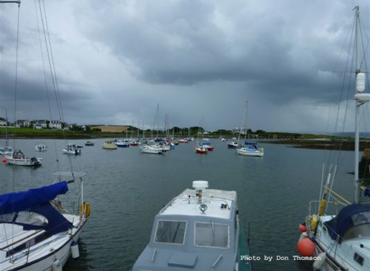 Looking West from pier