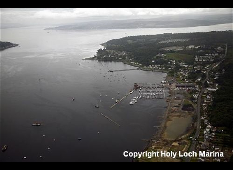 Aerial Photo of Holy Loch Marina