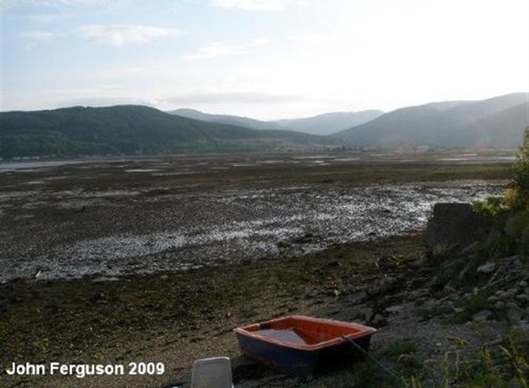 Head of Holy Loch Dries Right Out