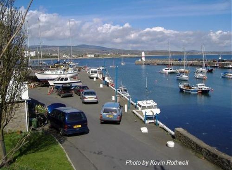 Port St Mary. Inner Harbour looking ENE
