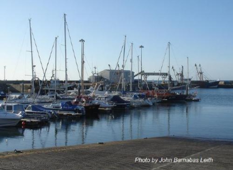Kilmore Marina from the NW corner of the harbour
