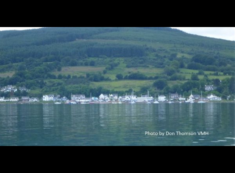 Lamlash Moorings from the South