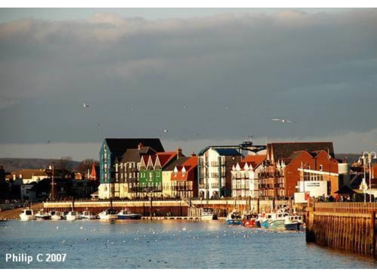 Fishing Boats, visitors berth outside Harbour Office