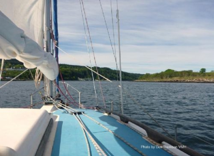 1. Entering Loch Aline