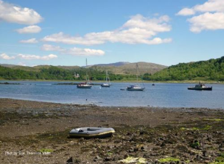 8. Anchorage on the West side of the Loch
