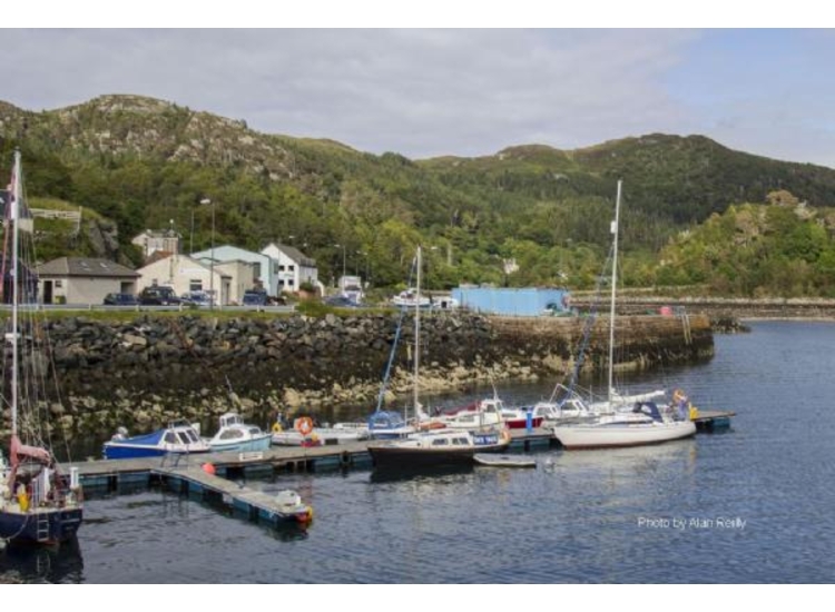 Gairloch Pontoon from the pier