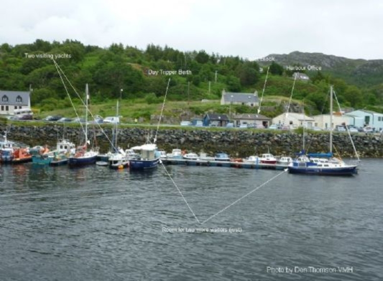 Gairloch Pontoon mid afternoon