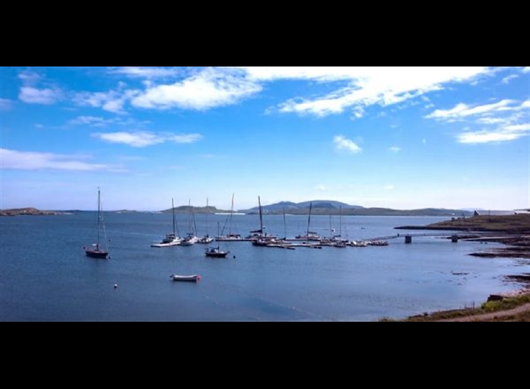 Castle Bay Marina looking South