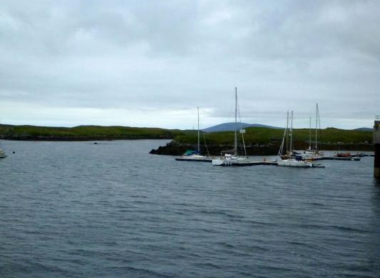 Lochmaddy Marina from the Roro Pier
