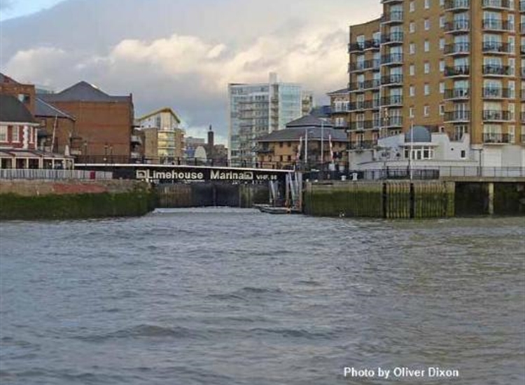 Limehouse Basin Entrance
