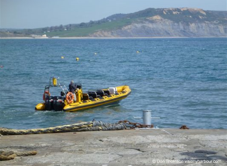 Visitor's Buoys (and a RIB)