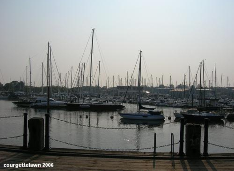 Lymington Marina, from the Harbour Station