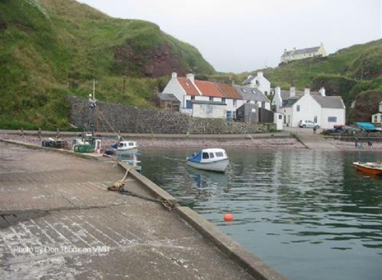 Pennan looking in from East wall at HW.