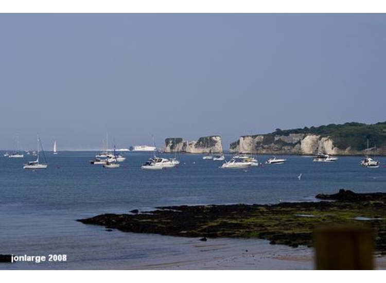Studland Bay Anchorage and Old Harry rocks
