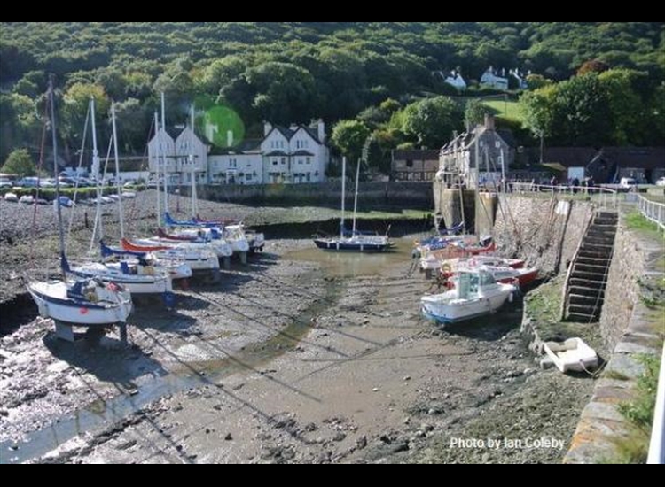 3. Porlock Weir full up at LW