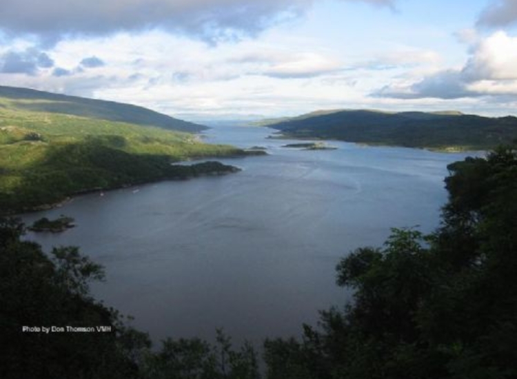 East Kyle of Bute from the North