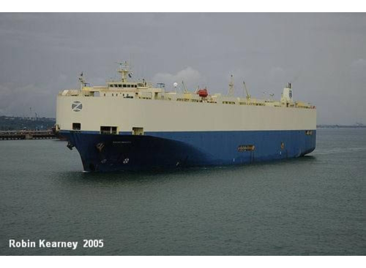 2.This size ship is not unusual in Southampton Water
