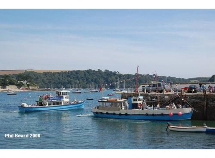St.Mawes, Ferries depart for Falmouth
