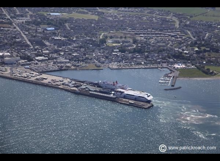 Stranraer Harbour looking SW