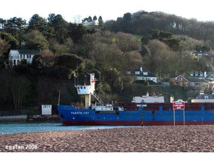 Ship Leaving Teignmouth