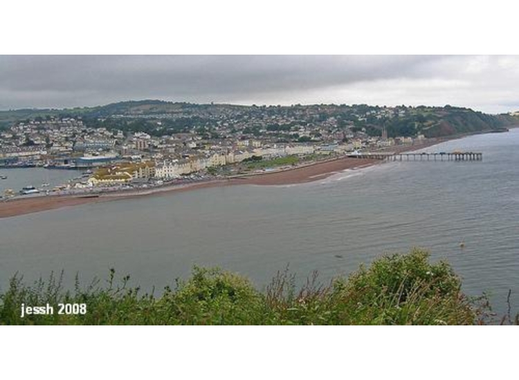Teignmouth from the Ness