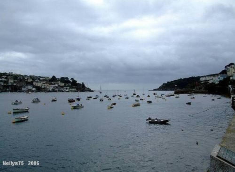 Looking Seawards from Fowey