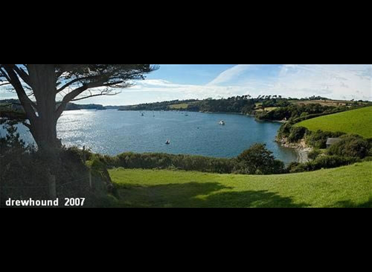 Looking into the Helford River