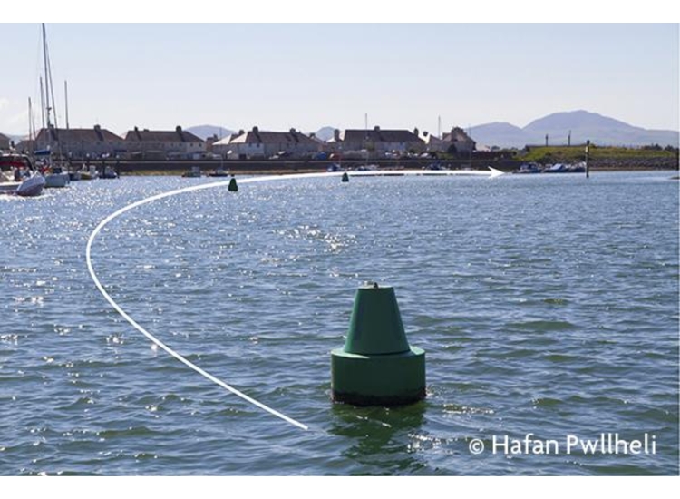 5. Leave the three green can buoys to starboard