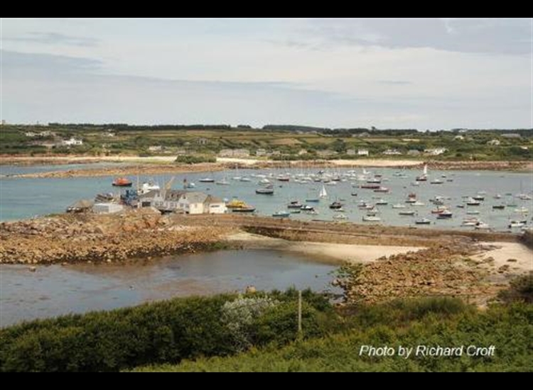 St Mary's Pool. vistors moorings centre